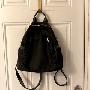 LD Brand Black Backpack purse